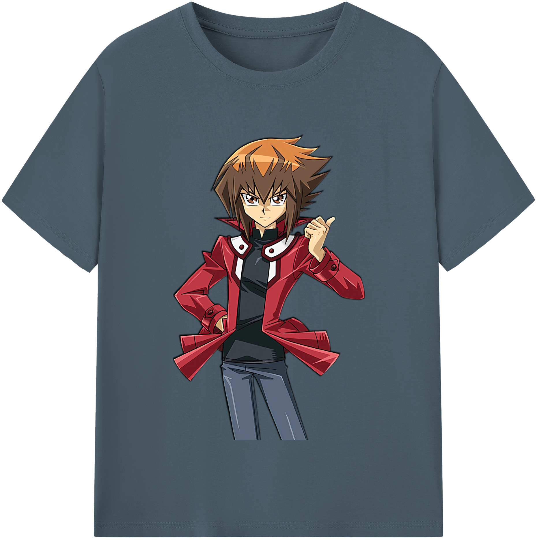 （画像用） 遊☆戯☆王 Yu-Gi-Oh! 綿100％半袖Tシャツ（フロントプリント）